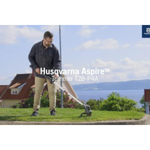 Podkaszarka akumulatorowa Husqvarna Aspire™ T28-P4A z akumulatorem i ładowarką (Zestaw z ładowarką i akumulatorem 4,0Ah)