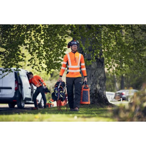 T-shirt Technical  High Viz, długi rękaw EN20471