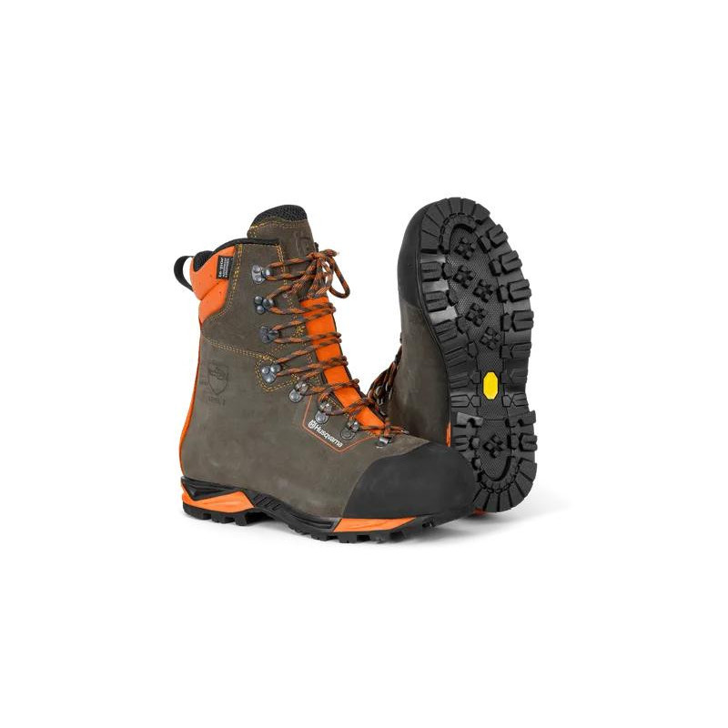 Ochronne skórzane buty z ochroną przed przecięciem, Functional 24