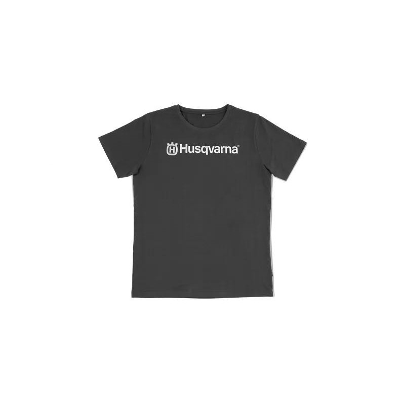 T-shirt czarny Husqvarna