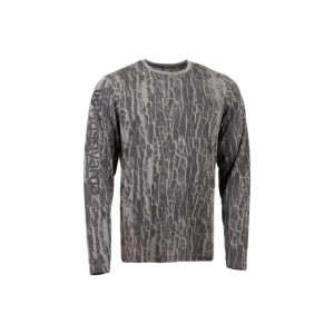 T-shirt z długim rękawem Xplorer,unisex, szara kora