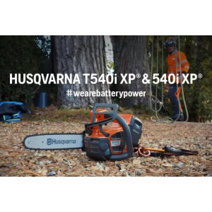 Pilarka akumulatorowa Husqvarna 540i XP® G (Bez baterii i ładowarki, 14″ S93G BT, czujnik oleju, podgrzewany uchwyt)